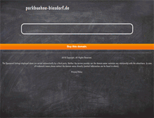 Tablet Screenshot of parkbuehne-biesdorf.de